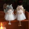 Christmas Plush Antler Angel Girl Pendant Christmas Tree Ornament Cute Doll Doll Decoration Pendant