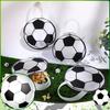 Sports Party Favor Bags Ball Themed Goodie Candy Bags Soccer Snacks Soccer Non Woven Gift Bags for Sport Party