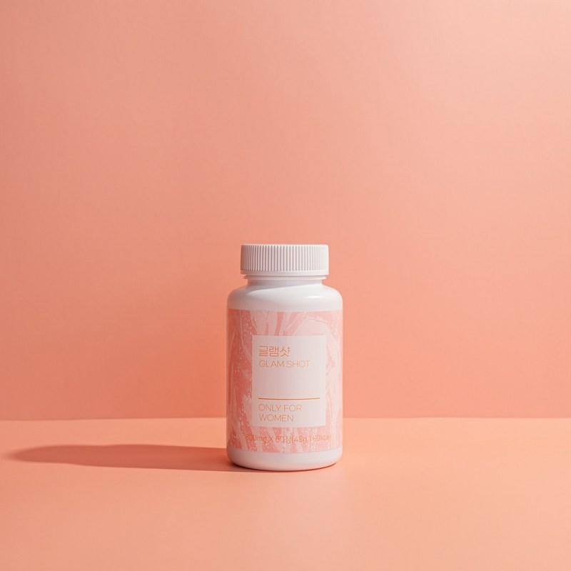 Women's confidence "Glam Shot" Contains soy isoflavone Cheongung extract L-arginine, 60 tablets, 3 units