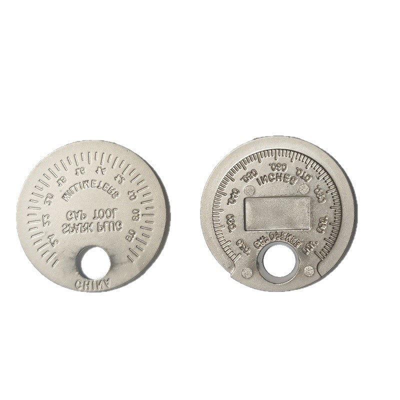 Zoll/Metrisch Zündkerzen-Abstandsmessgerät Münztyp