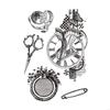 Beautiful Clear Plastic Stamper Block for DIY Scrapbooking Diary Embellishments X3UC