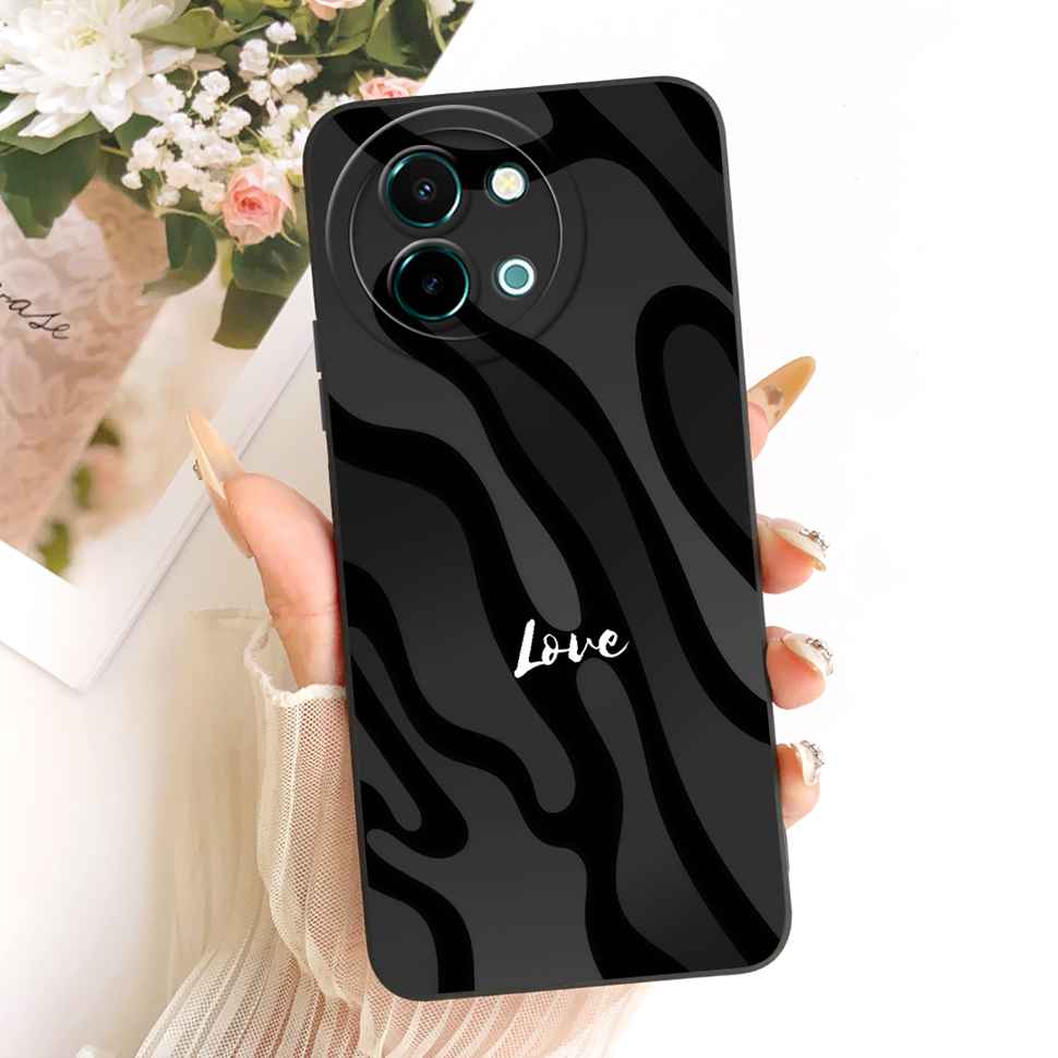 For vivo Y38 5G Case New Colorful Flower Sunset Silicone Back Cover For Vivo y38 Y 38 5G Shockproof Phone Cases Fundas Capa
