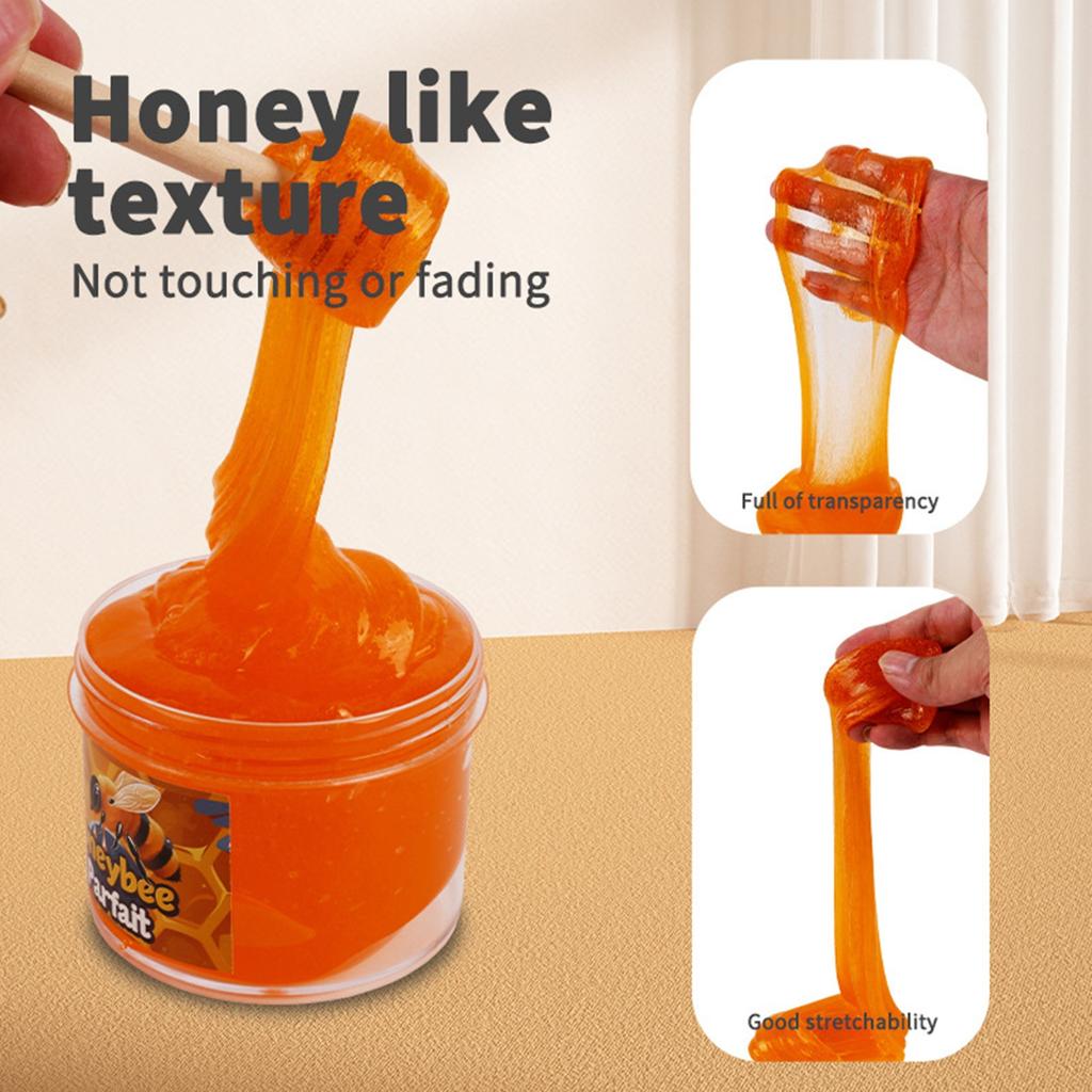 Bee Butter Mud Crystal Mud Bull Head Glue Slime Set