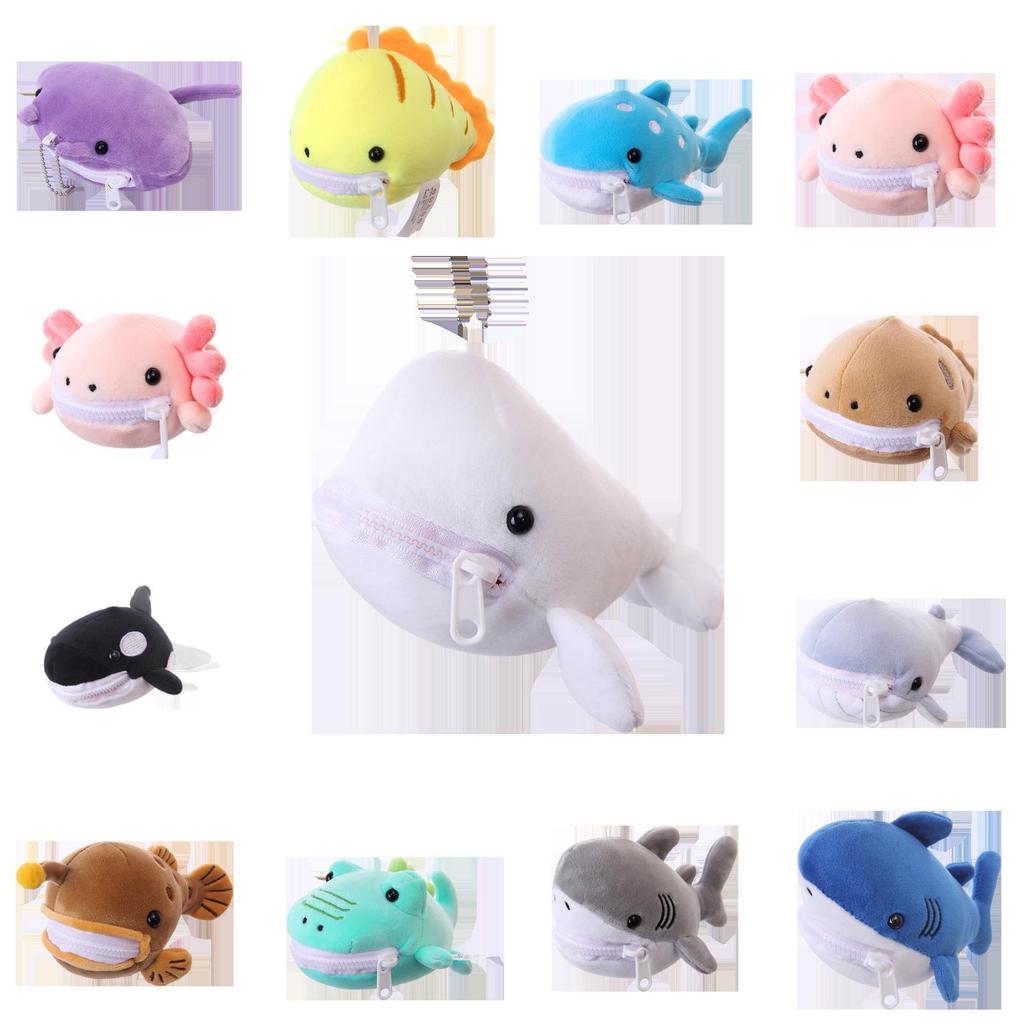 Toy Shark Plush Stuffed Animal Doll With Soft Material For Bedroom Decoration