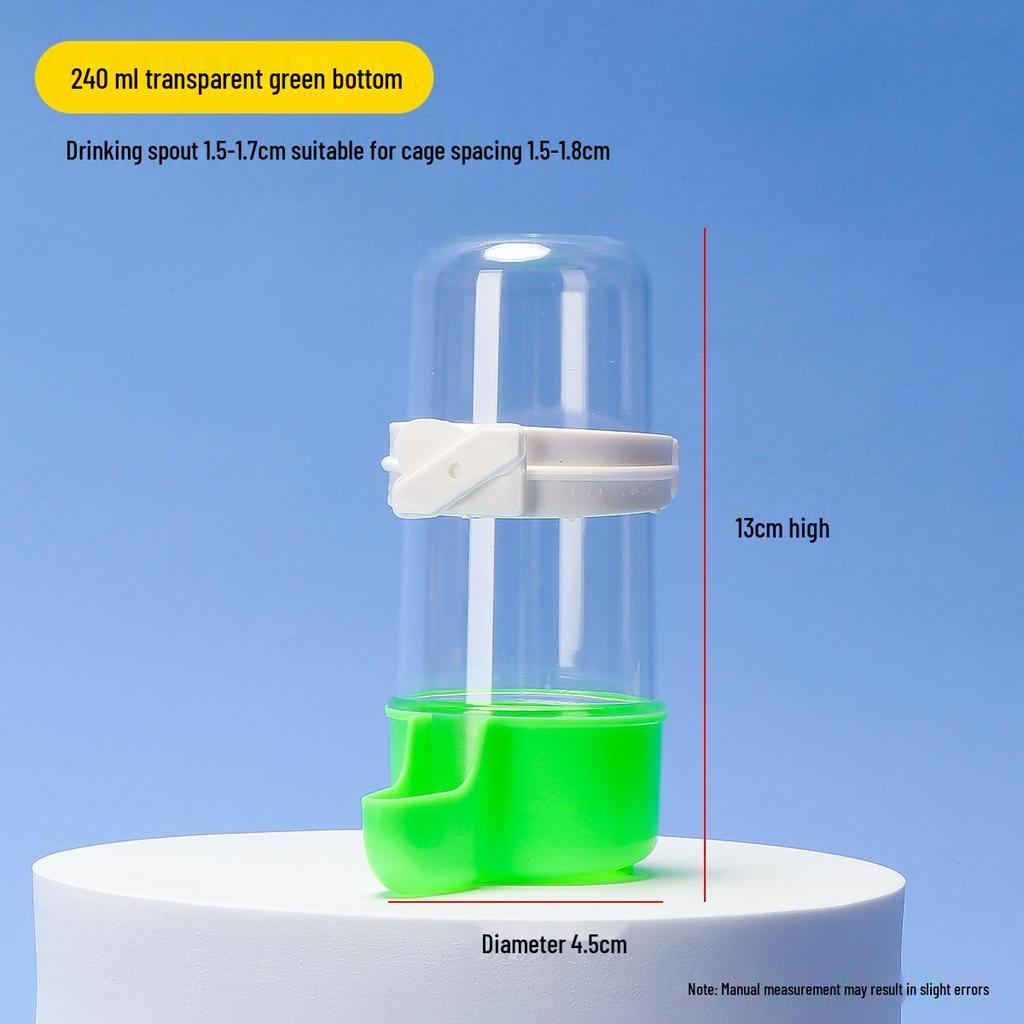 Automatic Bird Water Feeder for Budgies, Lovebirds, and Cockatiels - Essential Bird Supplies