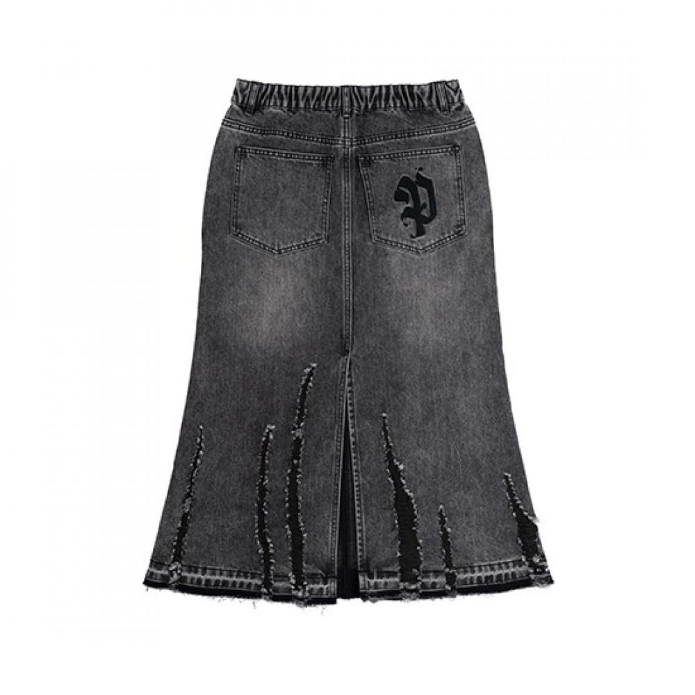 People Of The World Shadow Creek Denim Skirt