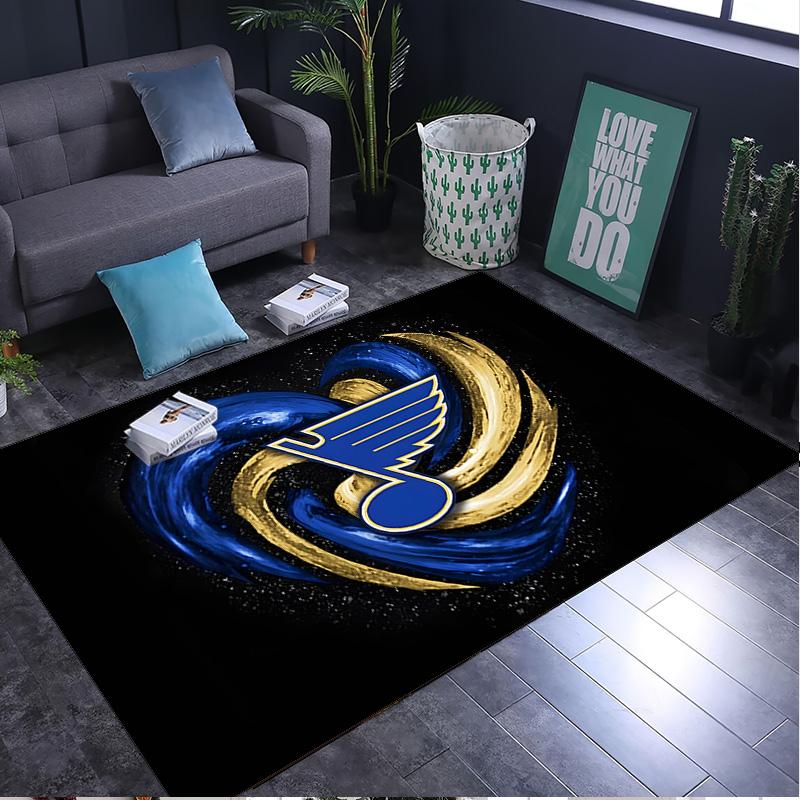 Nashville Predators Rug Area rug for Livingroom, Bedroom, Palyroom, Chair Rug, Office Rug, Floor mat, Large Size Fan Christmas Birthday gift