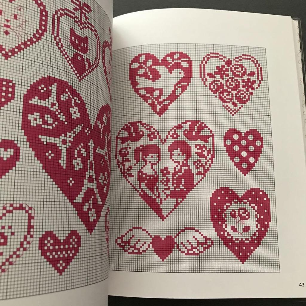 [USED] rose French MARABOUT books Cross stitch kits Embroidery