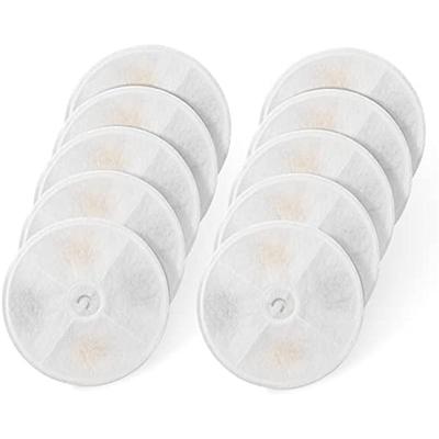 10 Pcs Filter Fountain Water Cat Compatible with 1 85L Fountain for Dogs Water Fountain Resin and Charcoal Active Filter