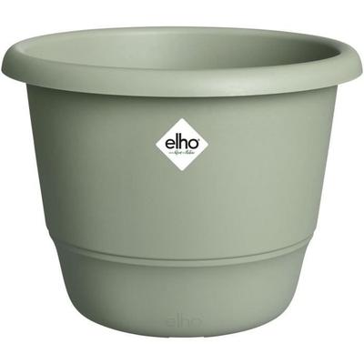ELHO Blumentopf Amiga Rund 47 - Grün - Ø 47 x H 35 cm - Außenbereich - 100% recycelt