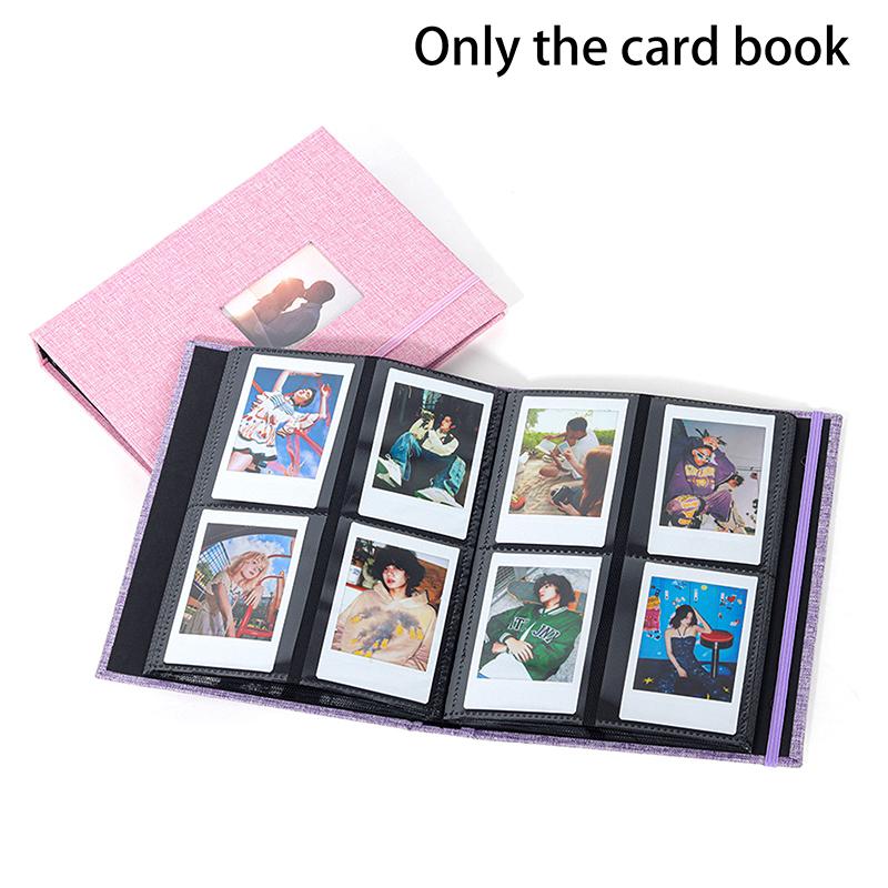 1 Piece For Photo Album Instant Picture Case Storage 3 Inch 208 Pockets For Fujifilm Instax Mini Film 8 Instax Album