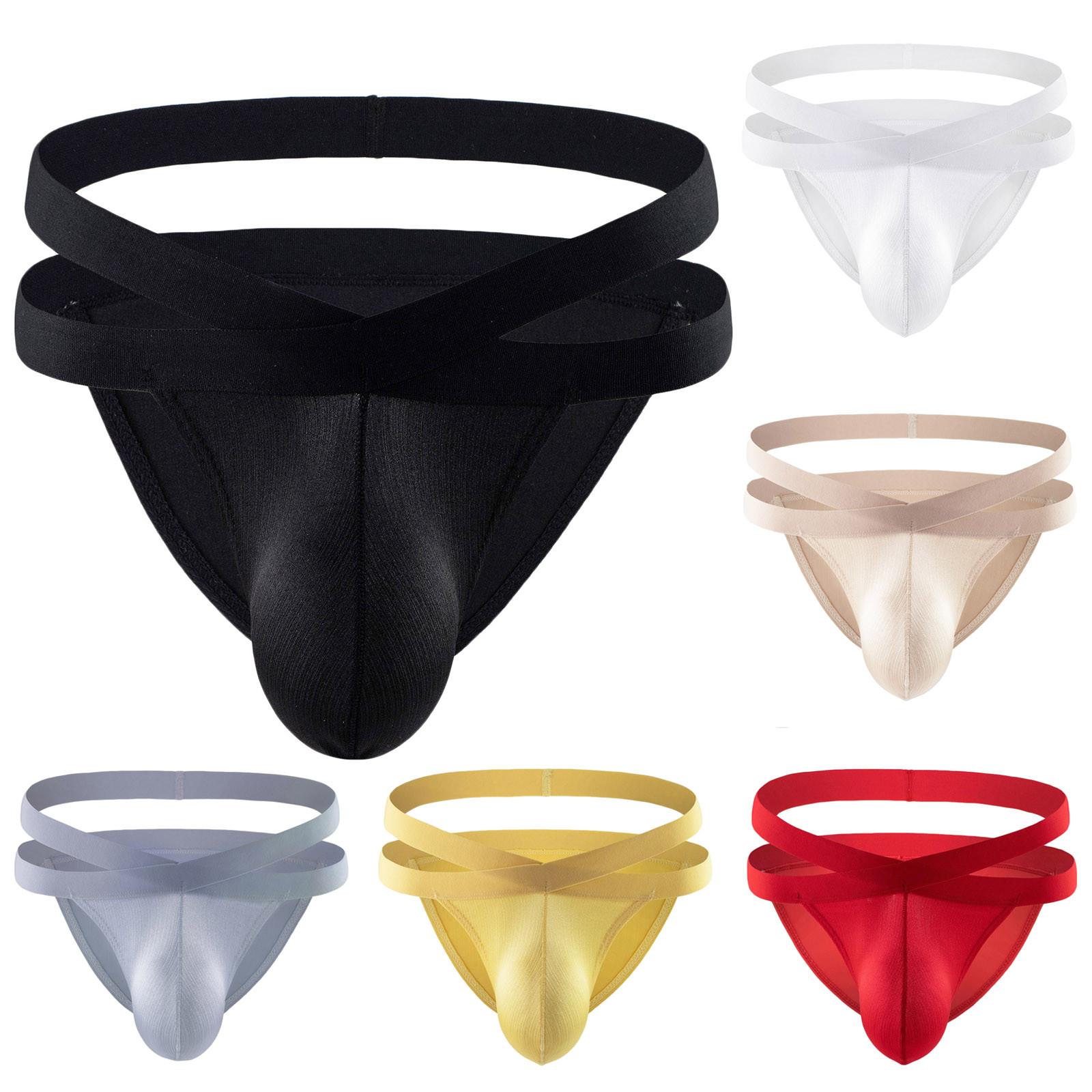 

Мужские повседневные сплошные сексуальные дышащие стринги с низкой талией трусы брюки