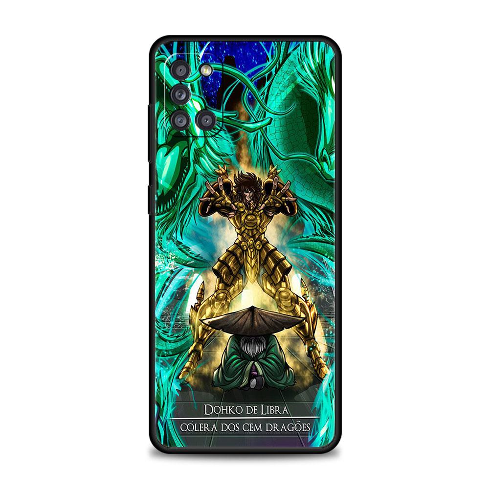 Phone Case For Samsung Galaxy A12 A52 A51 A13 A32 A21s A71 A31 A02s A30s A53 A72 A11 A73 Celular Funda Saint Seiya Anime