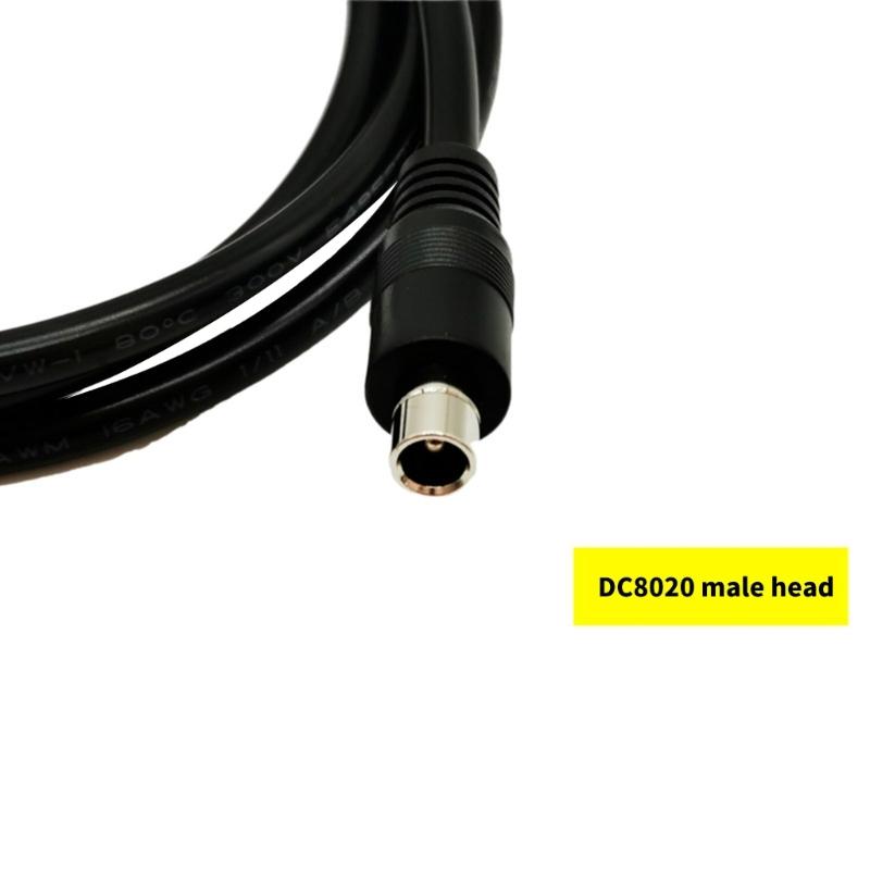 DC8020 Male To XT60 Female Adapter Cable 16AWG for Solar Panel Charging and Outdoor Power Solution 150cm