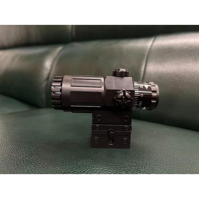 G33 G43 Sight Fixed 3x 5x Magnifying Glass Sight Holographic Sight Red Dot Sight Quickly Install Toy Gun Sight