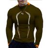 Summer Men's Fitness Training Breathable Short-Sleeve Quick-Dry Shirt Men's Fashionable Long-Sleeve T-Shirt