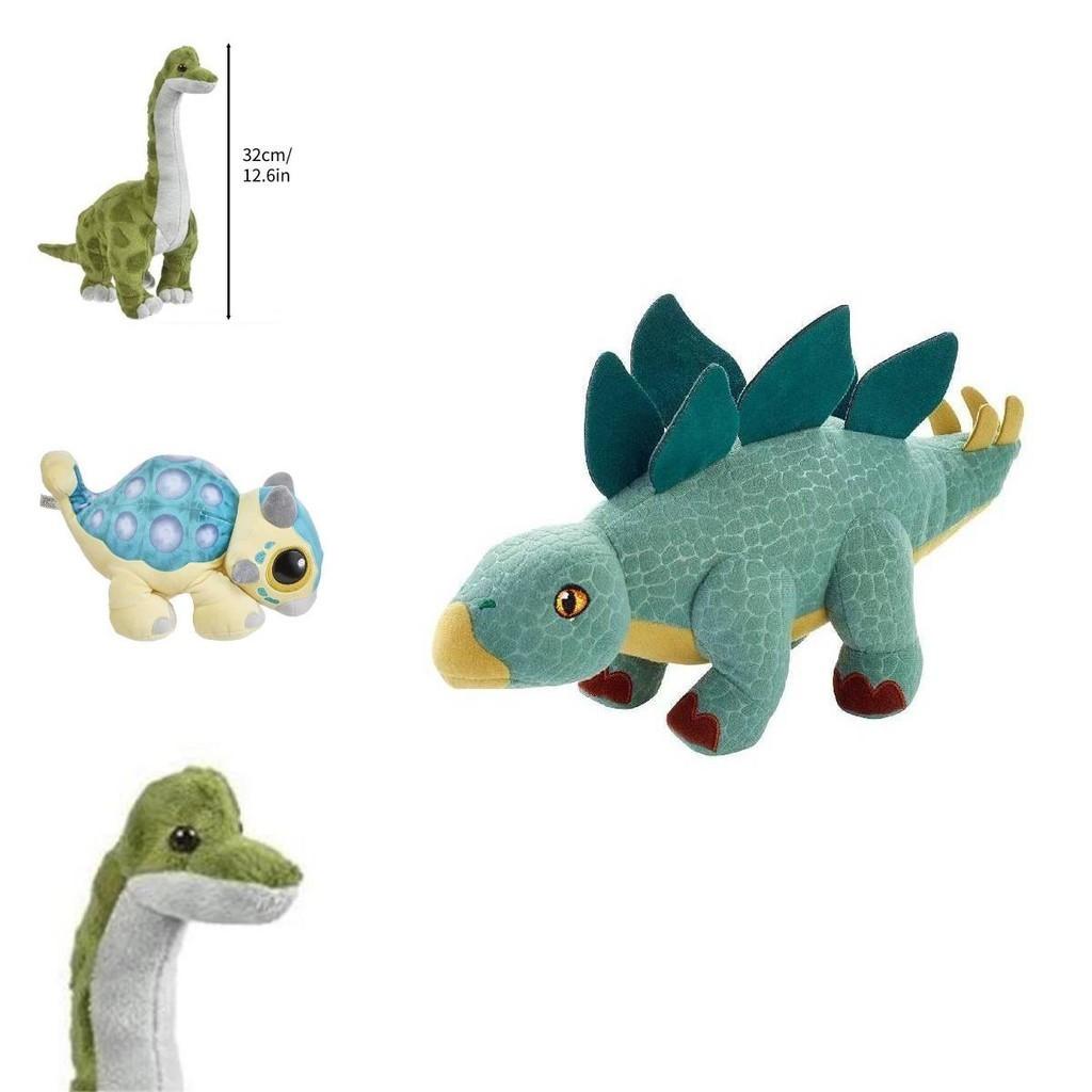 Cute And Soft Jurassic Dinosaur Plush Toys Available In Five Different Species!