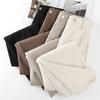 Wool Narrow Wide-leg Pants Women's Velvet Winter New Drape Loose and Thin Casual Straight Pants