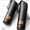 1Pc Leather Cup Sleeve Sport Water Bottle Cover Case With Rope Portable Vacuum Glass Cup Sleeve Cup Pouch Camping Accessories