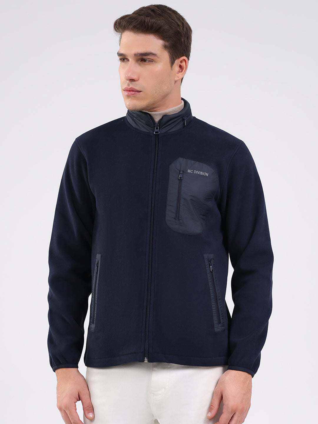 Monte Carlo Men Regular Fit Navy Blue Sweatshirt XL темно-синий