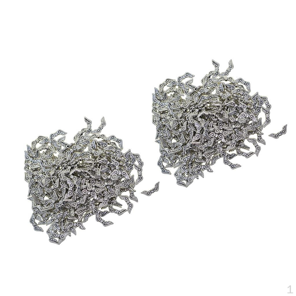 

Набор из 400 металлических бусин, разделительные бусины для изготовления украшений своими руками