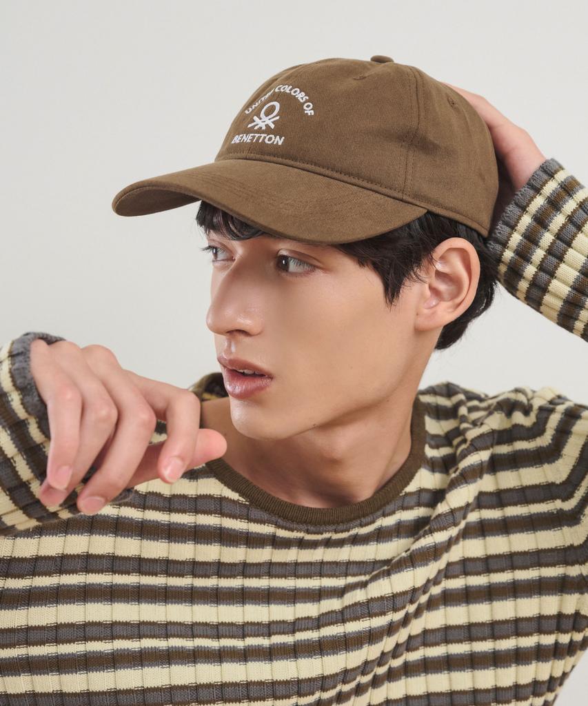 Benetong Casual Ball Cap Brown