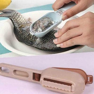 Fish Shed Remover Scaler Scraper Cleaner Kitchen Tool Peeler Fish Skin Scraping Fish Scale P21 ADM