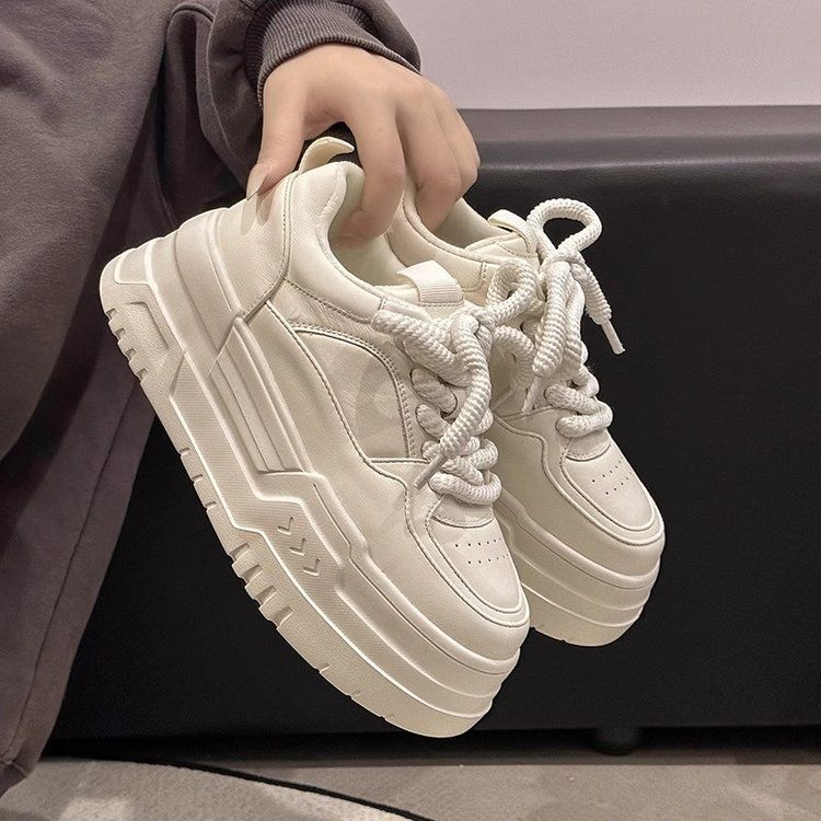 Forrest Gump shoes women's 2025 new popular versatile small man height increase German training shoes platform-soled versatile campus wind shoes