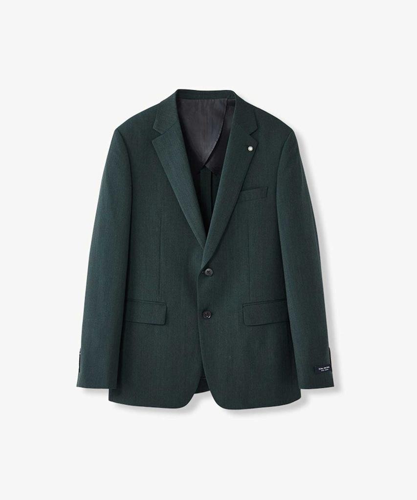 Stco [Summer] Wool 42% Essential Stretch Jacket_Green (Classic Fit)_Ssjvb65Cse