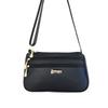Spring new multi-layer zipper shoulder women's small bag trend oblique span shoulder bag large capacity