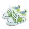 Baby Canvas Lace-up Shoes - Spring/Autumn Style, Solid Color, Versatile Toddler Footwear (D603)