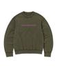 THISISNEVERTHAT Gd Iconography Reversible Crewneck Olive