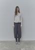 Pilse Rolled Waist Warmer Pants, Charcoal