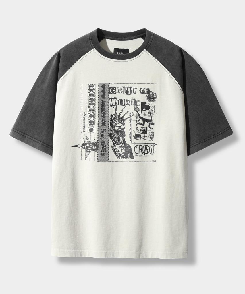 Dimiteulibeullaeg Vtg Pigment Artwork T-Shirt_Type 3