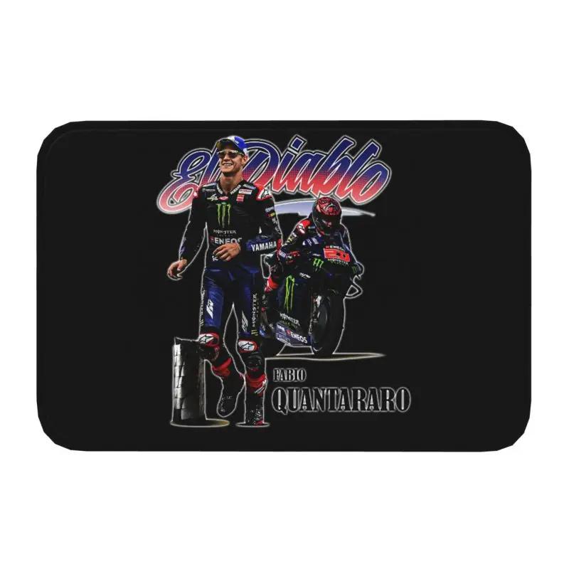Fabio Quartararo – tapis d'entrée pour porte d'entrée, cuisine extérieure, salle de bain, paillasson de salon