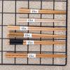 1 Pair Reusable Non-slip Japanese Travel Portable Tableware Wooden Chopsticks