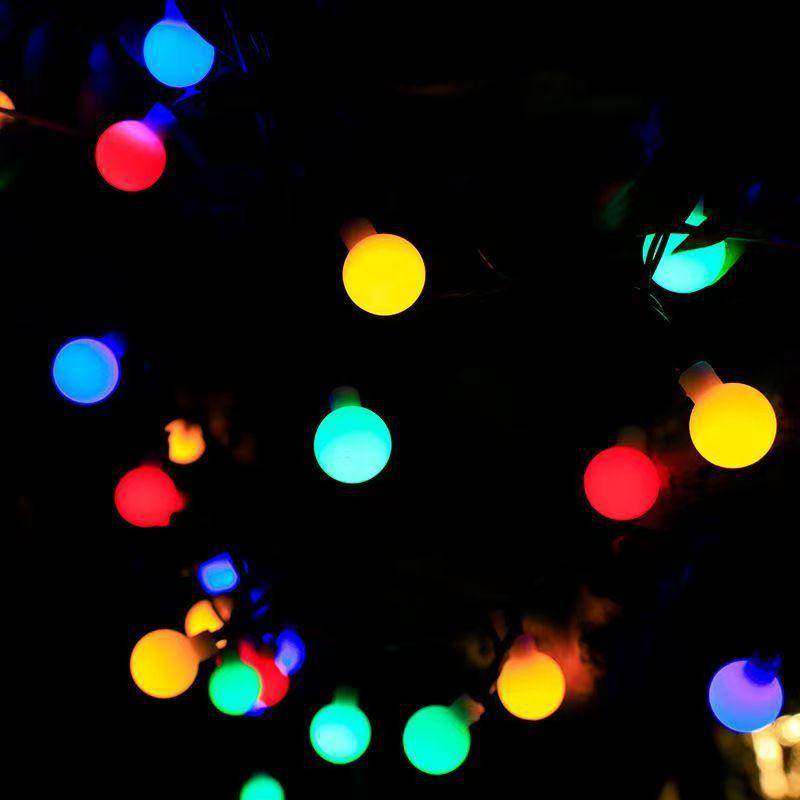 Battery Operated Christmas LED String Lights for Outdoor/Indoor Decor, Festival & Camping Atmosphere, Colorful Night Lights