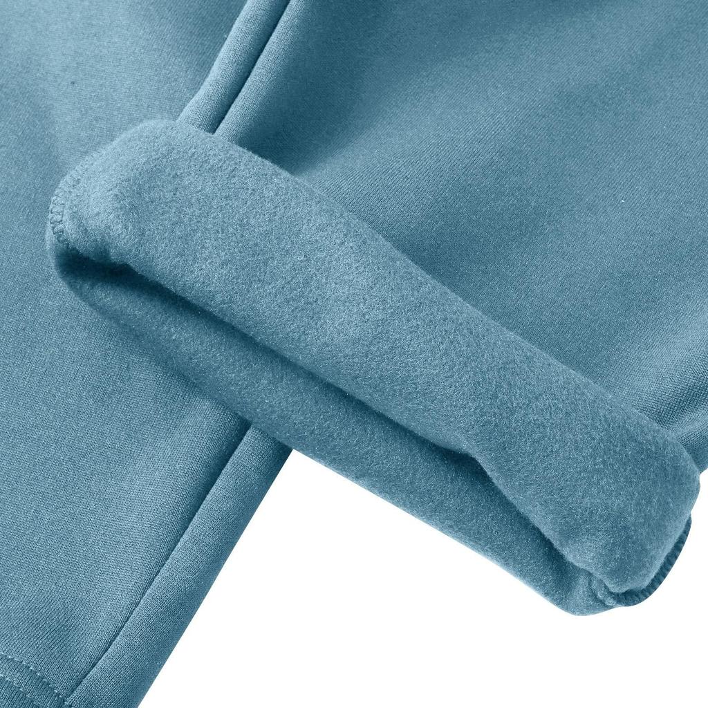 Women's Two-piece Casual Solid Color Ribbed Long Sleeved Sweatshirt And Pants Set