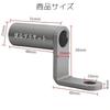 NIHOOOOH Clamp Bar for Motorcycle Handle Extension Bracket Set of