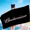 König des Bieres B-Budweiser Strandtuch Bunte Badetücher für Mädchen Mikrofaser Schnelltrocknend Sandfrei Strand Yoga Spa Fitnessstudio Pool