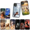 For Samsung Galaxy A55 A54 A25 A36 A17 A26 A35 A33 A34 A14 A37 S8 S9 S20 S21 FE S10 Plus Phone Cover Case Wild Horse