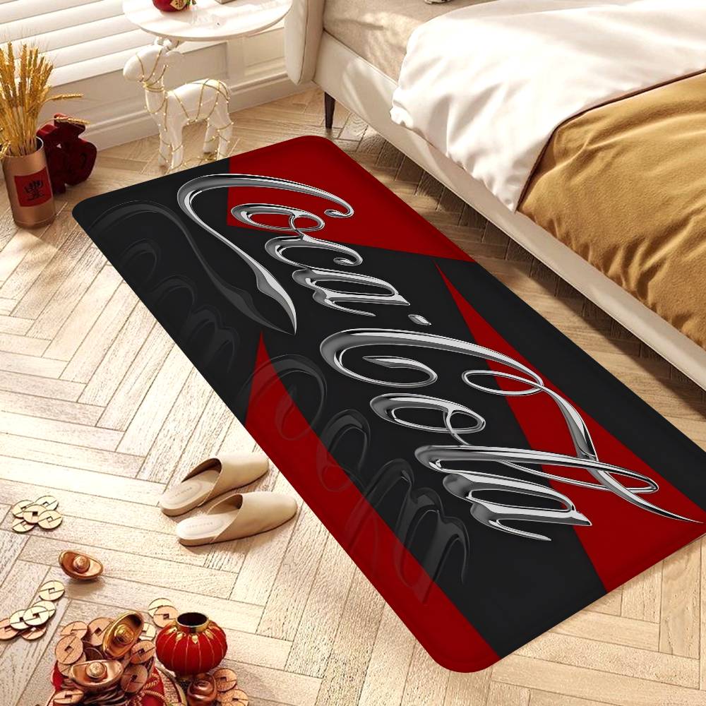 C-COCA-COLAS Kitchen Mat Cheaper Anti-slip Modern Living Room Balcony Printed Modern Home Decor