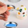 DIY Painting Tools 10pcs Stainless Steel Painting Color Bowls Oil Paint Trays Paint Color Mixing Cups