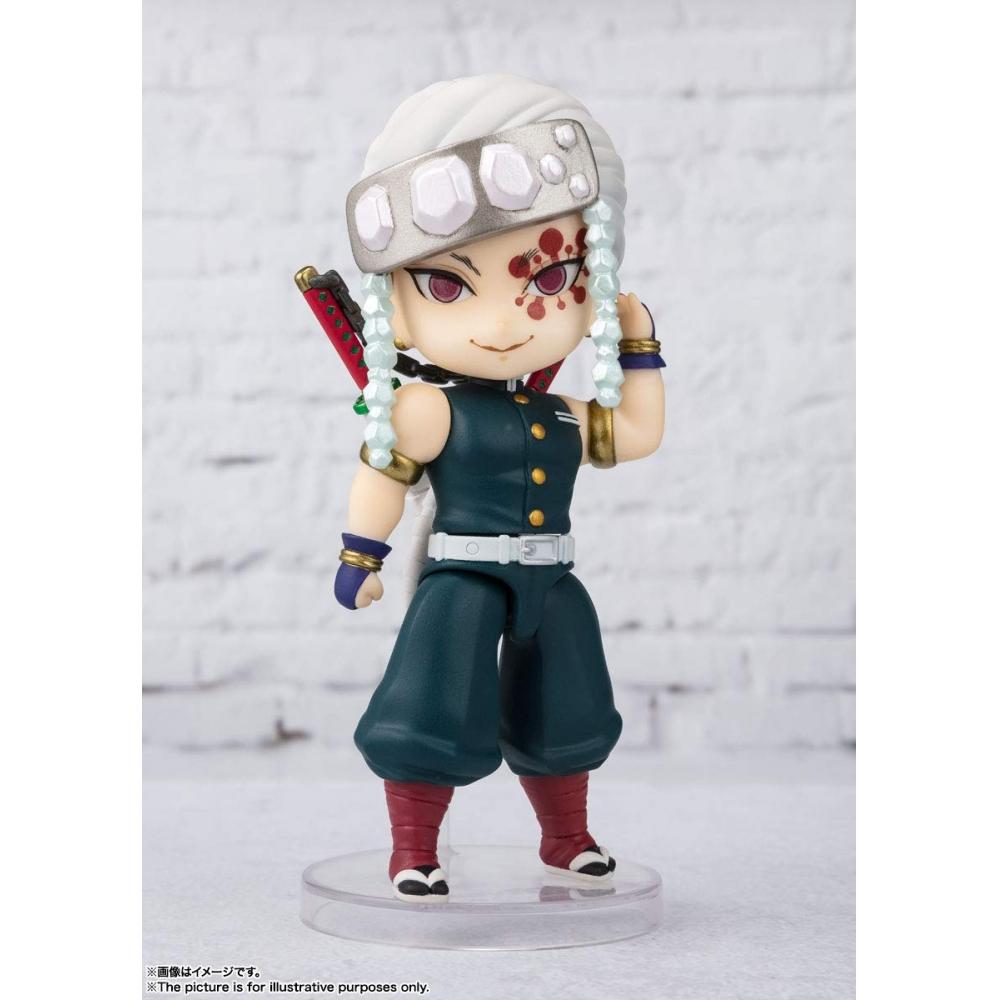 Figuarts Mini Demon Slayer: Kimetsu No Yaiba Usu Tengen Approximately 100mm PVCABS Painted Movable Figure BAS60829