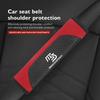 Car Seat Belt Leather Safety Shoulder Covers Auto Accessories For Mazda 2 3 5 M5 Ms CX-4 CX-5 CX6 CX7 M3 M6 MX3 MX5 Rx8