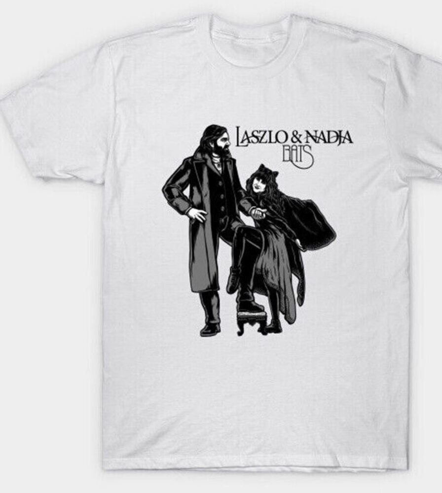 

Laszlo & Nadja What We Do In The Shadows TV Series Fleetwood Mac Rumours Shirt Unisex T-Shirt XXXL