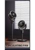 110V Smart Air Circulator Floor Fan with Voice Control & Timer