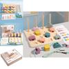 Shape Geometric Wooden Matching Color Recognition Threading Block Building