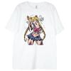 2026 Cotton Sailor Moon Lost Americana  Y2K Casual T-Shirt Men High Quality Parent-child Soft Fashion Comfortable Summer Tee