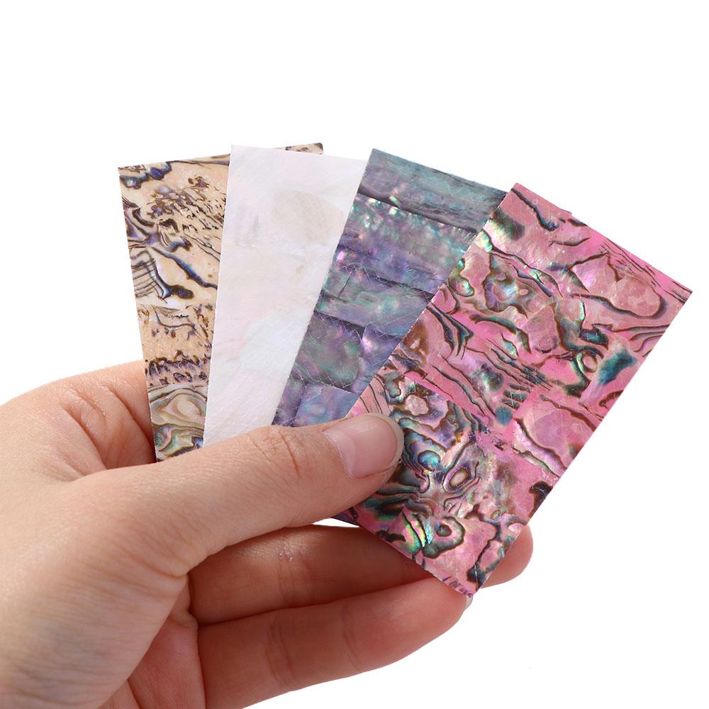 Shell Slice Nails Foils DIY Nail Decals 3D Nail Sticker Gradient Mermaid Flakes Nail Art Decoration